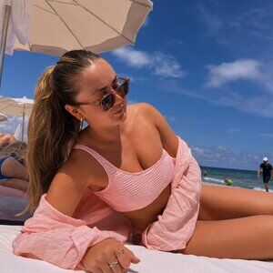 TRIANGL One-Shoulder Bikini
